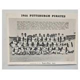 1966 Pittsburgh Pirates team photo