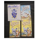 3 baseball comics & Kansas City Royals scorecard