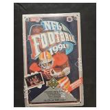991 Upper Deck Football box, factory sealed