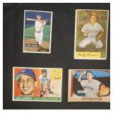 1951, 54, 55 Bowman & 1955 Topps cards