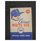 1955 Chicago White Sox official score book