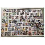 100+ assorted baseball cards: stars, inserts, etc