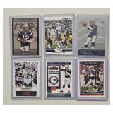 6 Tom Brady football cards