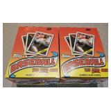 2 1988 Topps baseball wax boxes