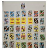 36 1971 Topps football game cards, w/ Starr,