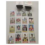 200+ 1974Topps football cards , including several