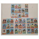 41 - 1971 Topps football cards w/ Starr, Karras,