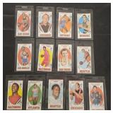 13 1969-70 Topps basketball cards