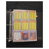 1984 Donruss baseball set in binder