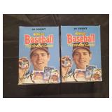 2 1988 Donruss baseball wax boxes