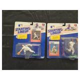 2 Starting Lineup Cleveland Julio Franco & Pat