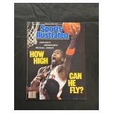 Autographed Sports Illustrated Michael Jordan
