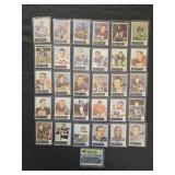 30 1965 Philadelphia Chewing Gum football cards