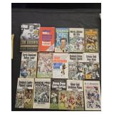 15 football paperback books