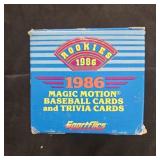 1986 Sportflix rookies set, complete