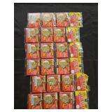 6 1987 Fleer baseball retail rak paks