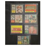 7 1962 Topps Football Cards