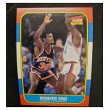 1986 Fleer basketball Bernard King #60 Hall of