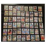 54 assorted 1976 Topps football cards