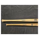 2 Mini Louisville Slugger Bats