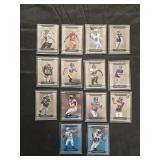 16 2010 Topps Platinum football cards: Moss,