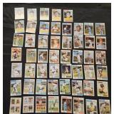 53 1974 Topps baseball cards w/ 2 Aaron special