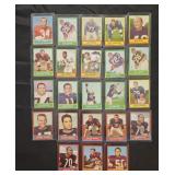23 1963 Topps football cards
