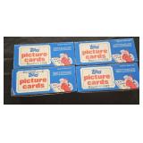 4 1992 Topps baseball vending boxes