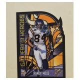 2000 Topps Gallery of Heroes Randy Moss, scarce
