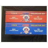 1988 & 1989 Score baseball factory sets, not
