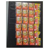 6 1987 Fleer baseball retail rak paks