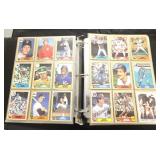 1987 Topps baseball set in pages & binder