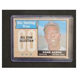 1968 Topps All-Star Hank Aaron #370