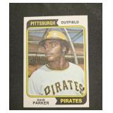1974 Topps Dave Parker Rookie Card #252