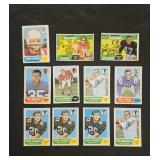 11 1968 Topps Football Cards