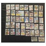 42 1974 Topps baseball cards,  several stars