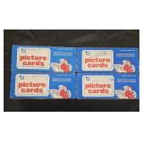 4 1986 Topps Baseball Vending Boxes