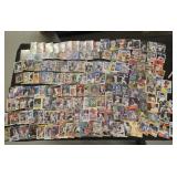 200+ baseball cards: inserts, rookies,