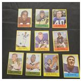 10 -1967 Philadelphia Chewing Gum Football Cards