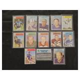 13 1965 Philadelphia Chewing Gum football cards
