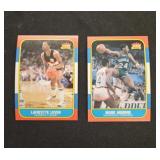 1986 Fleer basketball Layayette Lever & Mark