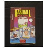 1986 Donruss baseball wax box