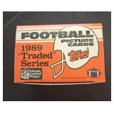 1989 Topps football Traded set