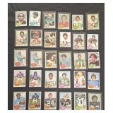 30 1976 Topps Football Cards