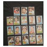 18 1965 Topps baseball cards