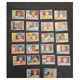 22 1960 Topps baseball cards