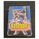 1977 Topps baseball empty box