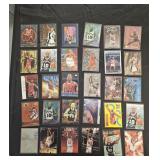 30 assorted Dennis Rodman cards