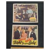 2 vintage movie posters