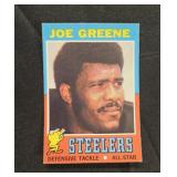 1971 Topps Joe Greene rookie card #245